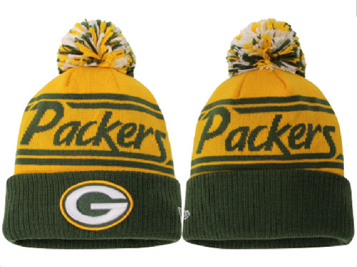 NFL Green Bay Packers Logo Stitched Knit Beanies 017